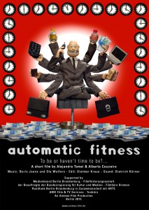 Automatic fitness poster
