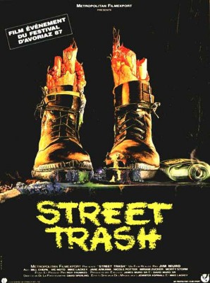 Street trash poster
