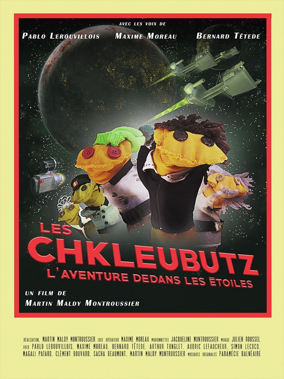 Poster Les Chkleubutz, l'aventure dedans les étoiles
