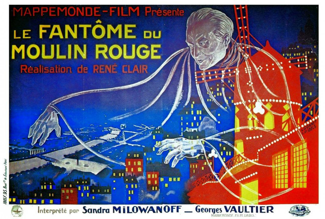 Poster Le fantôme du Moulin Rouge