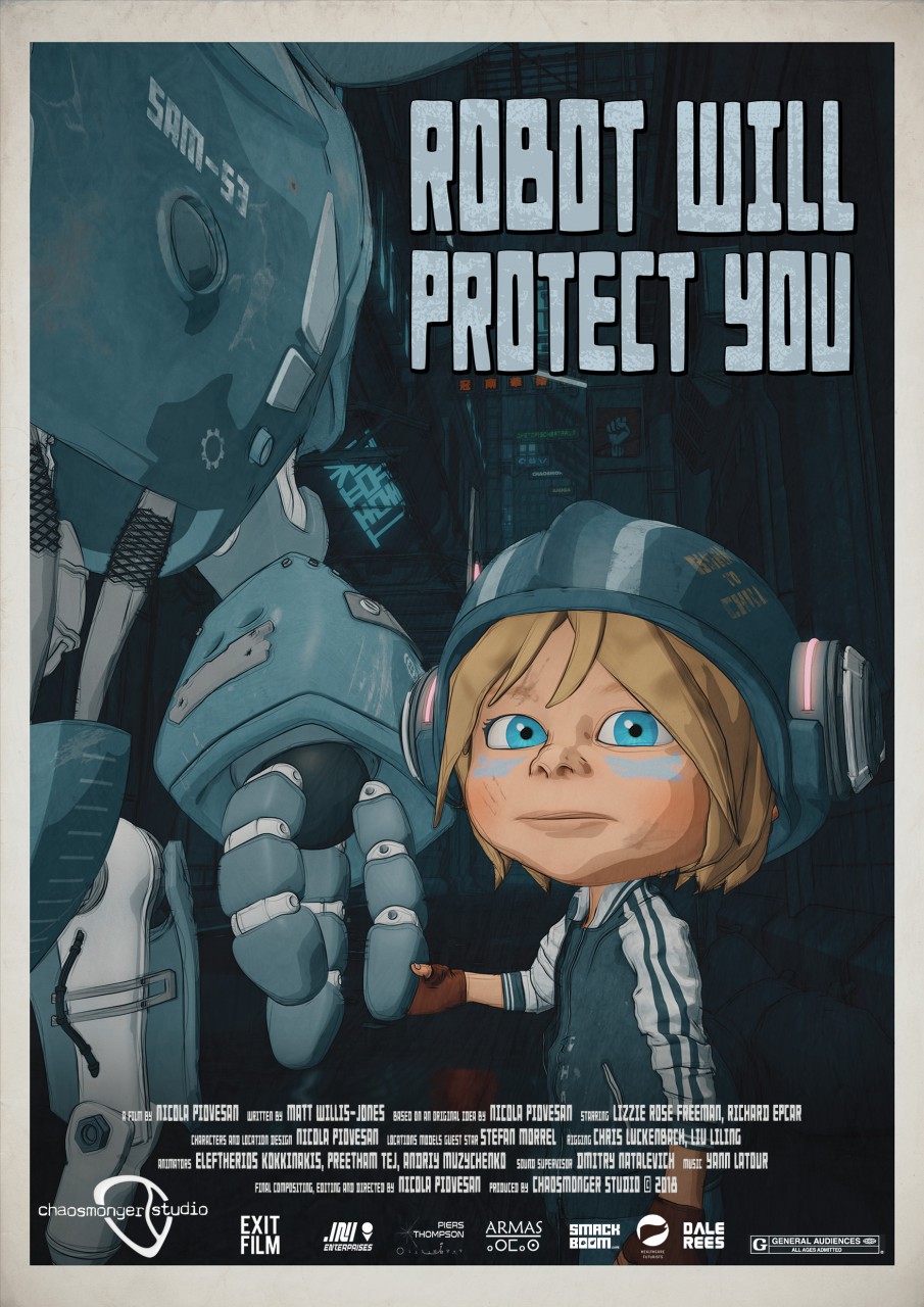 Robot will protect you - 1